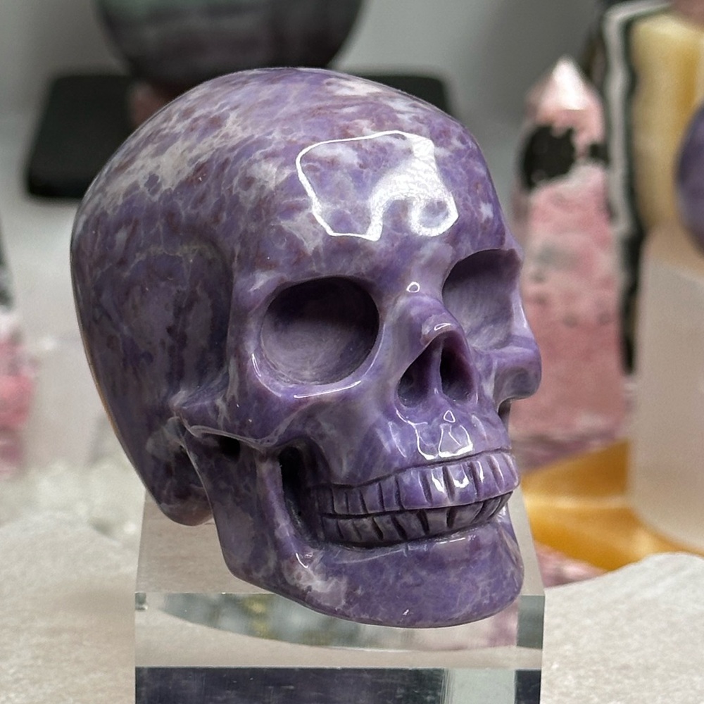 LavenderJade Skull- LJS01 - Picture 4 of 13